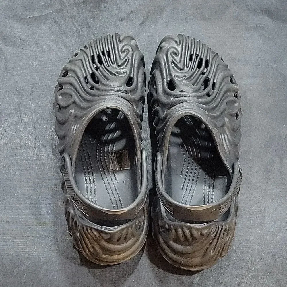 KBREE SUMMER PERSONALIZED FINGERPRINT MEN'S CASUAL BEACH OUTDOOR HOLE SANDAL